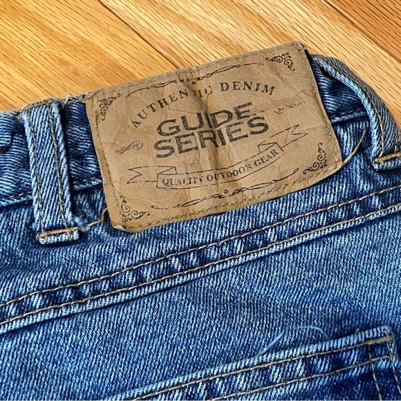 Guide Series Fleece Lined Thinsulate Blue Denim Jeans Men's 36 x 30 - Picture 5 of 10